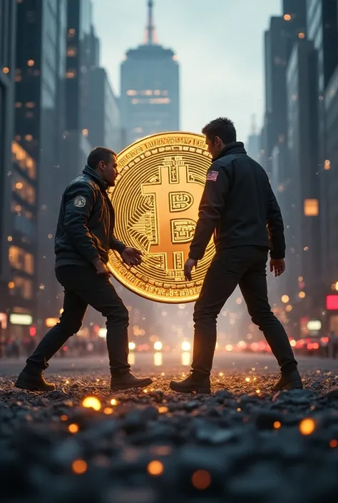 Bitcoin against the dollar in the modern era