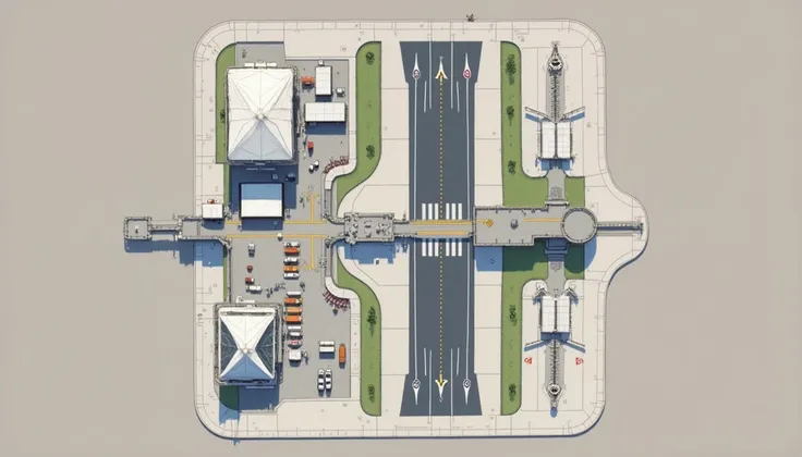 Good afternoon @everyone 
For quiz (individual) longbond paper with color. 
1. Must have airport  terminal with parkings bays (number)
2. Arleast 5 taxiways (location sign and direction) 
3. Taxiway must be connected to the runway
4. Mandatory sign
5. Runw...