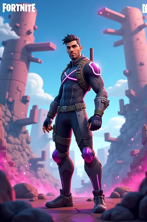 Fornite season x with the name Obed Rubianes 