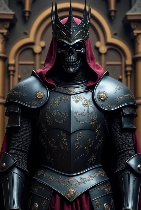  draw me a tall handsome muscular man, height 190, he is wearing black matte elegant Knight King parade armor,  engraved with armor .  Monogram carving , with symbols all over my armor .  The armor perfectly emphasize his powerful figure . Let the armor fi...