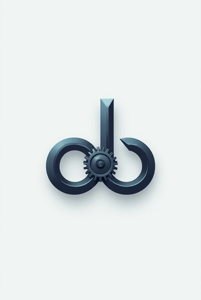 Create a logo with the letters O and B and a small wheel