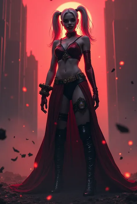 Harley Quinn as Queen of Evil 