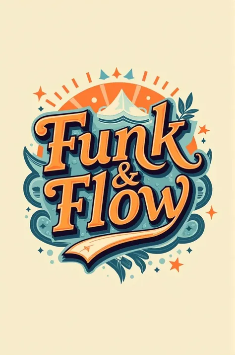 Create for me a logo for a channel they didnt install with the title “Funk”&Flow” Paperback 