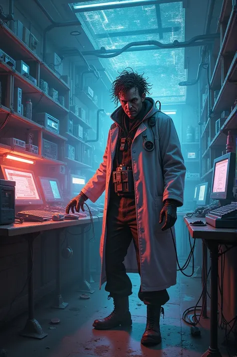 A mad cyberscientist