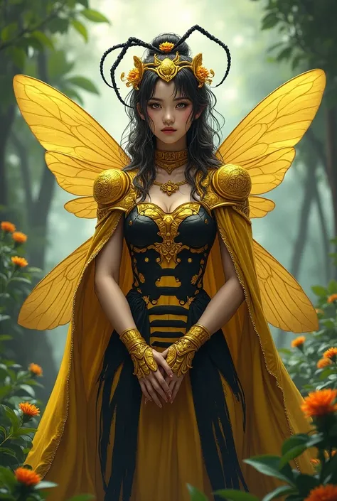 Bee queen woman anime 