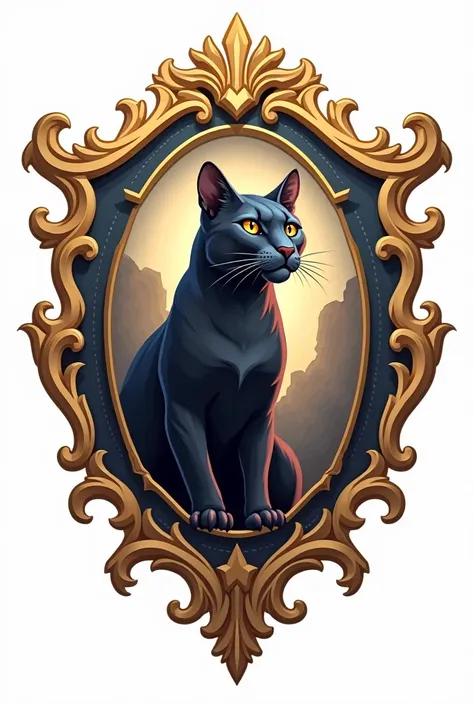 Crest Logo of cat