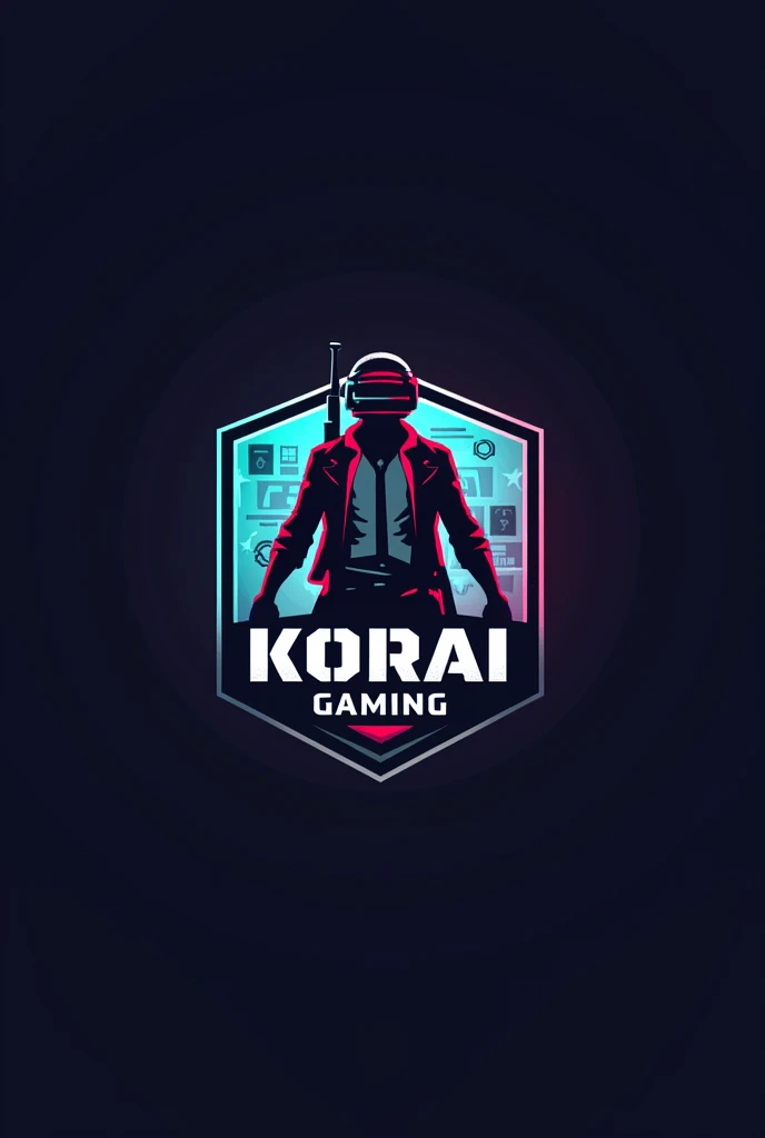 
Design a logo for "Korai Gaming"

- Include Carlo character from PUBG
- Modern, sleek design
- Incorporate gaming elements
- Colors: Bright Green (#34C759), Deep Blue (#2F4F7F), Orange (#FFC107)
- Scalable, PNG, JPEG, Vector formats
- Tagline (optional): ...