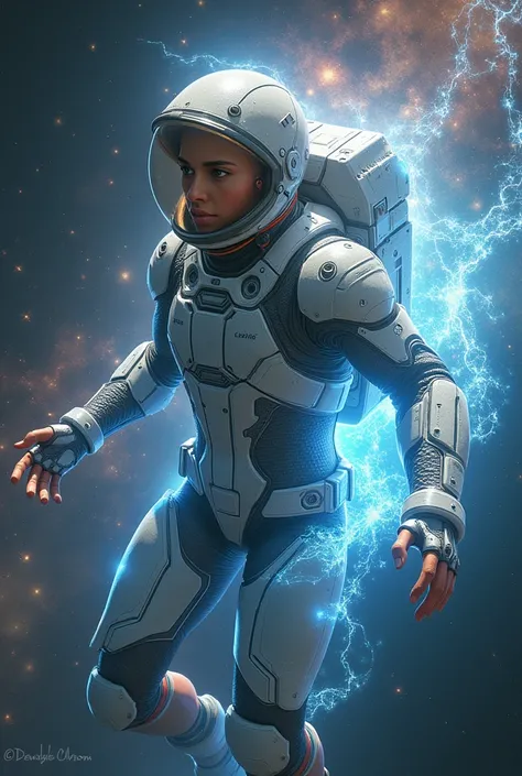 Météore: A terrestrial hero, once an astronaut, who possesses an advanced suit allowing him to manipulate speed and travel through space alongside Orion.