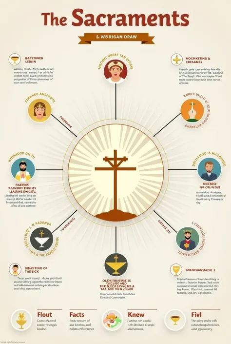 an infographic about the sacraments