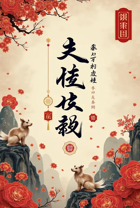 Greeting card 20 /11 Chinese styles