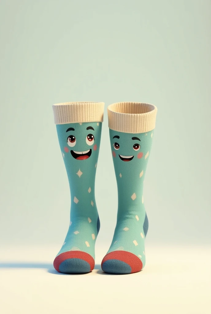 animated standing socks 