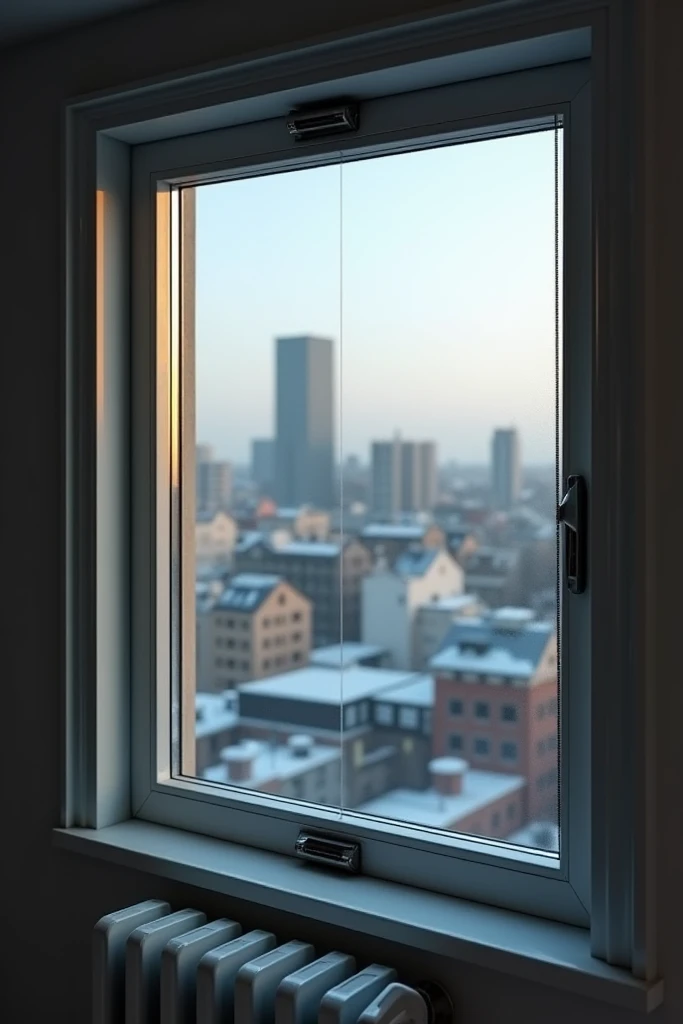 Smart window , with a shielded connection to the , armored and with motion camera in the window 
Prototype 