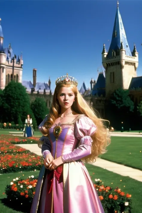 Tudor era, Princess aurora, dvd film still live action 1991 dark fantasy