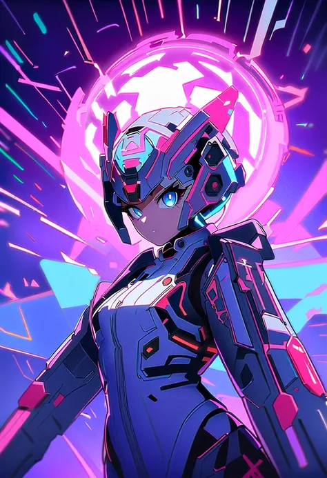 anime girl in a white top with dark hair and blue eyes, Yuumeiによる Cyberpunk アート, Pixiv, Neoism,   portrait anime space cadet girl,   future anime girl ,  Cyberpunk アニメの女の子,  Cyberpunk アニメの女の子 mech, Cute Cyborg Girl, アニメ Cyberpunk アート, female  Cyberpunk アニメ...