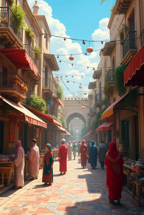 Islamic Street shows art and culture 
