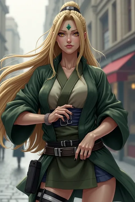 ((best quality)), ((masterpiece)), (detailed), perfect face Tsunade 