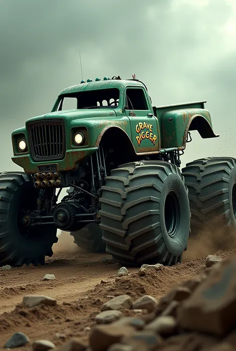  Monster truck grave digger


