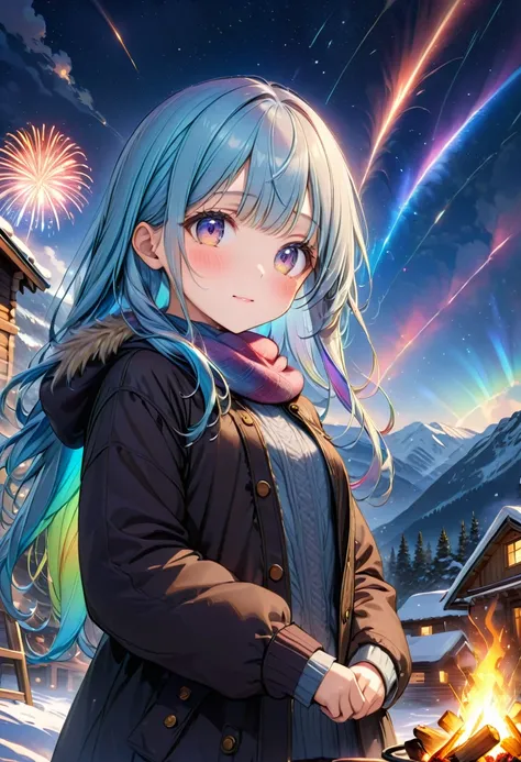 masterpiece, best quality, extremely detailed, (illustration, official art: 1.1), 1 girl, (((light blue long hair)))), ((( long hair))), light blue hair,, long hair ((blush)) , cute face, big eyes, masterpiece, best quality, (((a very delicate and beautifu...