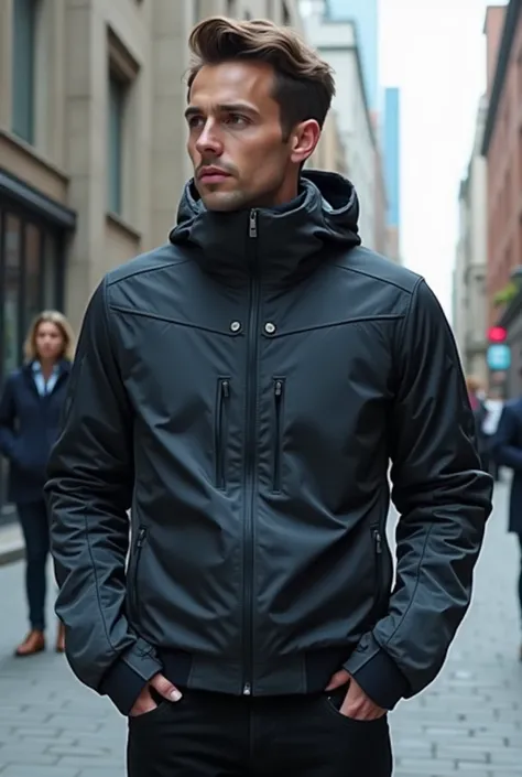  smart jackets that combine advanced technology  (gps, comfort, calls, Protection) y ofrecen funcionalidades adicionales como escuchar música y realizar calls sin necesidad de usar las manos,  physical advice through the assistant , guías de rutas por voz ...