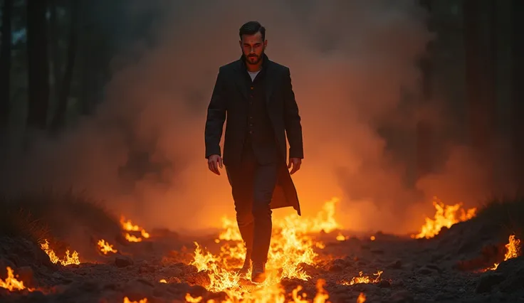 A man who walks on fire