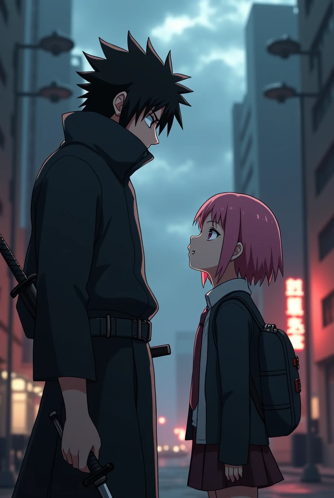 Sasuke uchiha e anya(spy family)