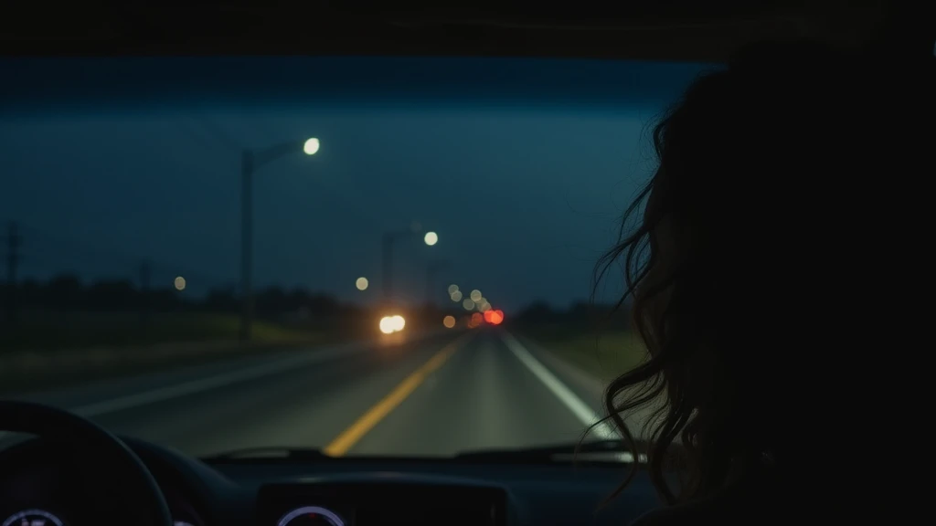  At a certain point along the way ,  I looked to the side and she was no longer there .  I thought that maybe she had left without me realizing ,  but I didnt stop the truck at any time .  I looked through the rearview mirror and ,  to my surprise ,  there...