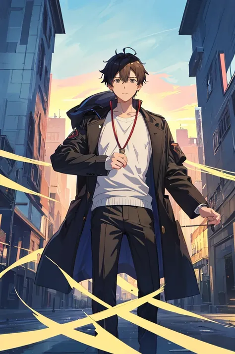 (Makoto Shinkai:1.2),(Makoto Shinkaiスタイル:1.1),( best quality, Hi-Res,4K,8K resolution,8k, Hi-Res,Ultra HD,Super detailed),( fine detail:1.2),(Anime-like:1.4),Anime protagonist,Anime Boys,Anime Art,Fresh,(( bright and fresh boys:1.4)),( is cool:1.4,cute:1.1...