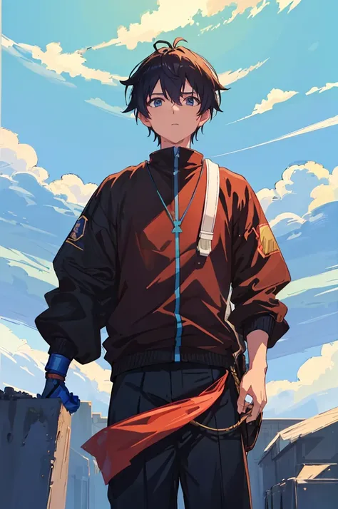 (Makoto Shinkai:1.2),(Makoto Shinkaiスタイル:1.1),( best quality, Hi-Res,4K,8K resolution,8k, Hi-Res,Ultra HD,Super detailed),( fine detail:1.2),(Anime-like:1.4),Anime protagonist,Anime Boys,Anime Art,Fresh,(( bright and fresh boys:1.4)),( is cool:1.4,cute:1.1...