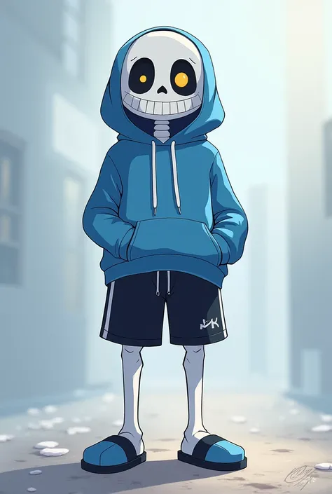 Toby Fox Undertale Sans fundo anime