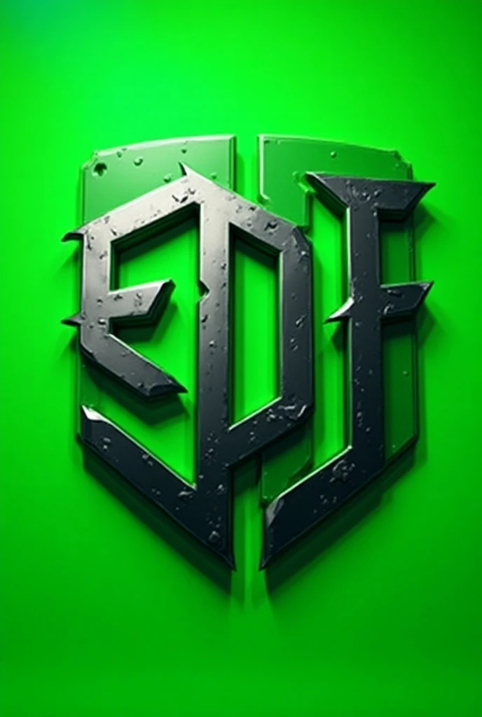 EDF Alianza football shield letters 
green colors more options 