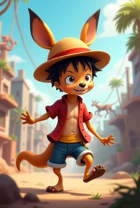 Luffy canguro garena free fire