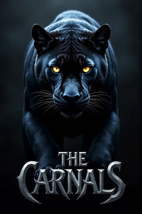 A logo of a black panther written under the carnals