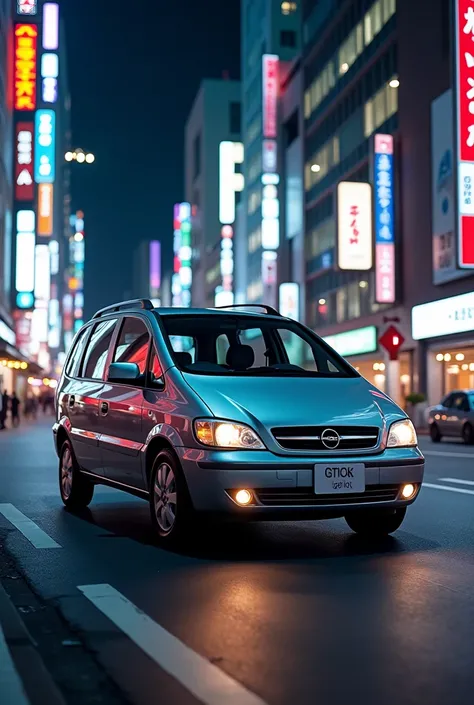 Opel Zafira A 2003 grey Tokyo night 