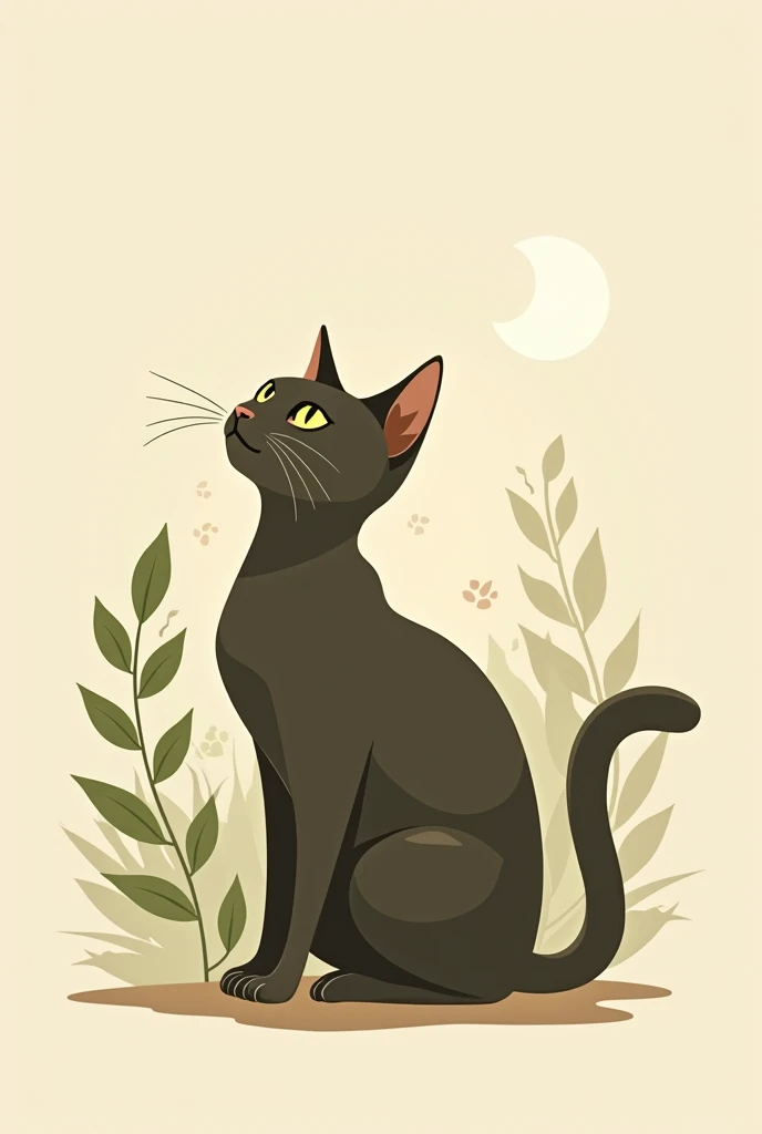 Create a logo for a natural organic cat food company