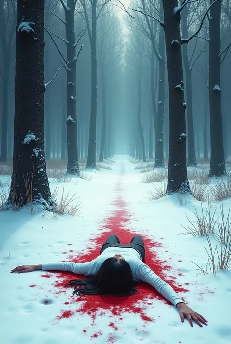 Chapter One: The Call of Snow


Scene Two: The discovery of the body

As he continues to walk, something strange is noticed among the snow. He lowers his head to check it out, only to discover the body of a woman lying in the snow, surrounded in blood. His...