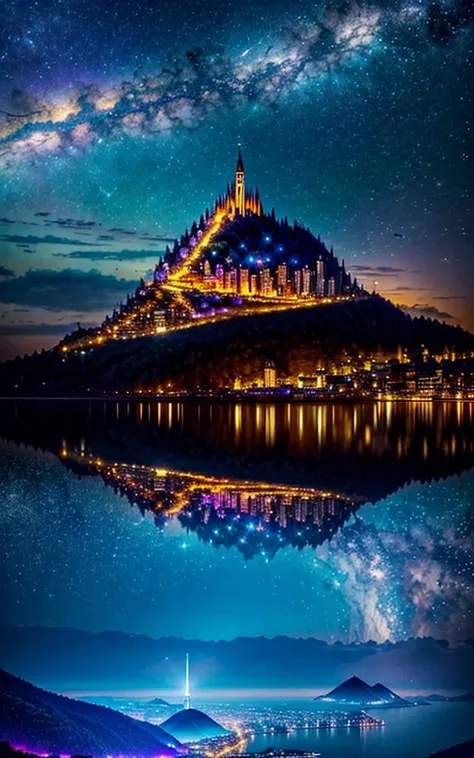 Spectacular views、 Future Cities 、god秘的、 Vivid 、 is glittering、 magic 、 surrealism、god々、 amazing、Little Star, beautiful view, Inspiring Scenery, Spectacular Scenery ,Breathtaking Scenery , amazing風景, Emotionally Shaking Scenery,Charming landscape,Impressiv...