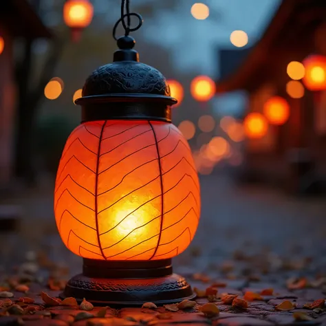 A large lantern