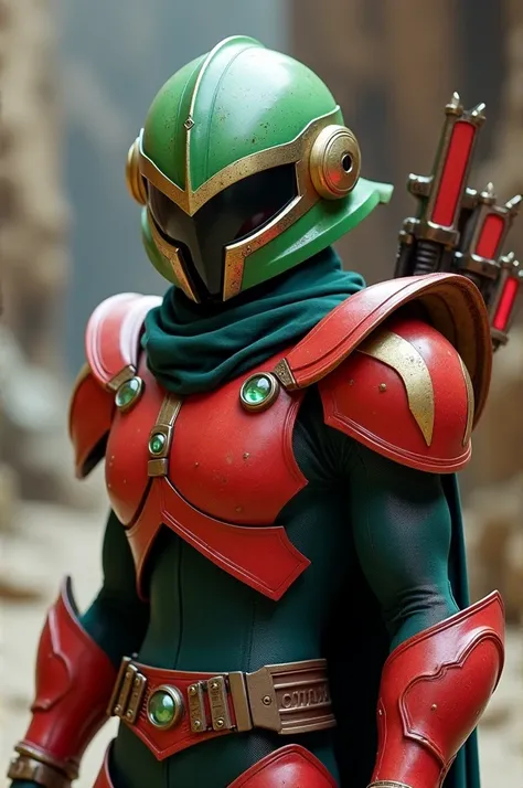 Marvin the Martian wearing Seiya Sagittarius armor 