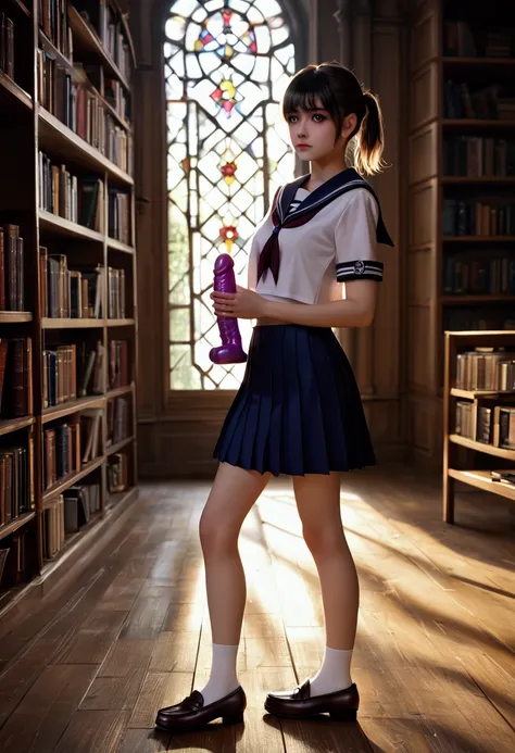 (masterpiece,  best quality:1.2), 8k,  Official Art,  RAW Photos,  incredibly high resolution , (whole body:1.3),(  sailor suit, Seraph:1.4), 18 years old,  College Student  , beautiful girls,,Nogizaka46,  cute face, Arched back, (  navy pleated skirt  :1....