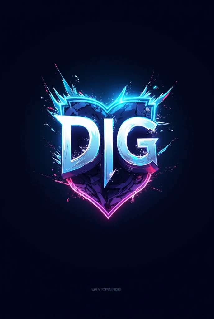 Create a Dig logo image
a Rincón Roleplay RD colors blue white and red for video game server 

