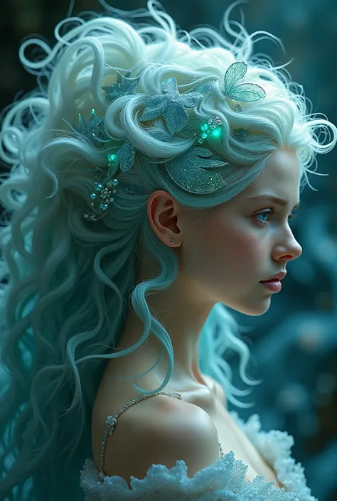 Pisces fantasy hairstyle