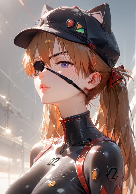  best quality,  best quality,  high quality illustrations that shrink in the air, masterpiece,  ultra high resolution,  detailed background ,  absurd, perfect anatomy,  performance , Good lighting,  Shadows in the Movies,  1 girl, Alone,  Neon Genesis Evan...