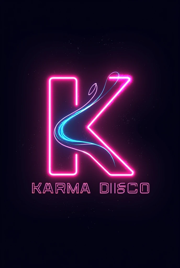 Please create a logo for a nightclub called: Karma disco