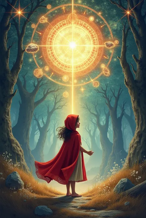 cover of a book containing that title: Little Red Riding Hood in the world of manifestation
