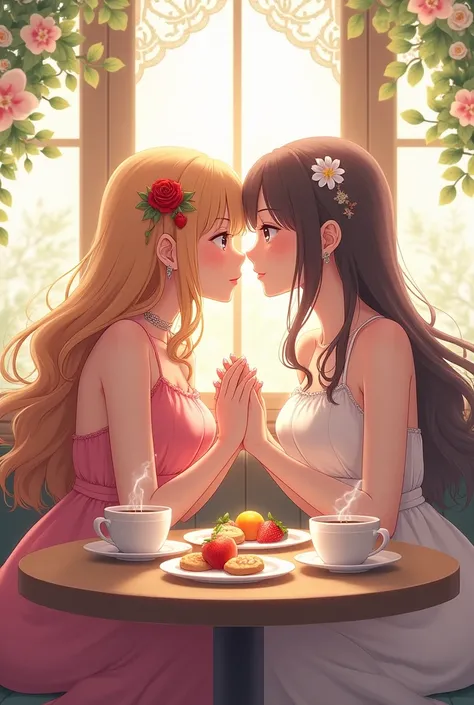 Anime Yuri Love Breakfast