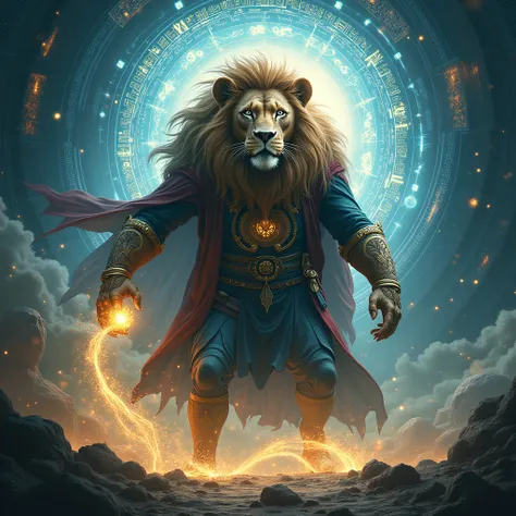 Doctor Strange And lion mix





