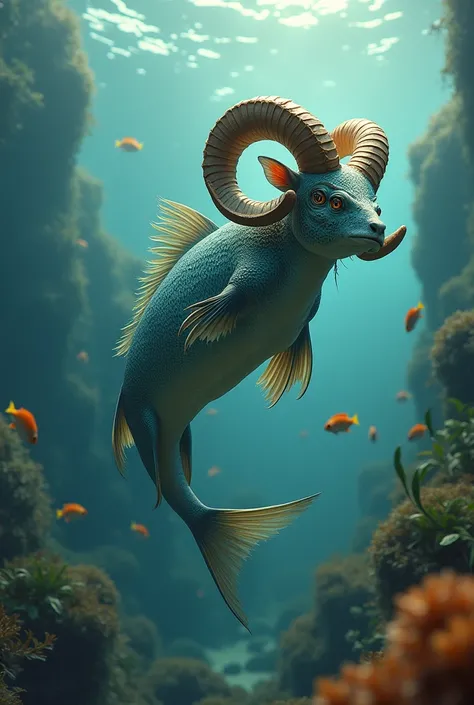 A fish that carries a ram 