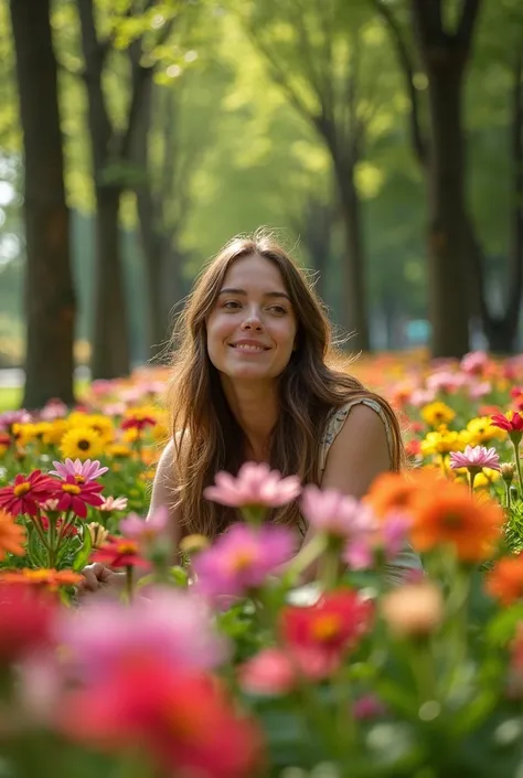 Photo in flower at park