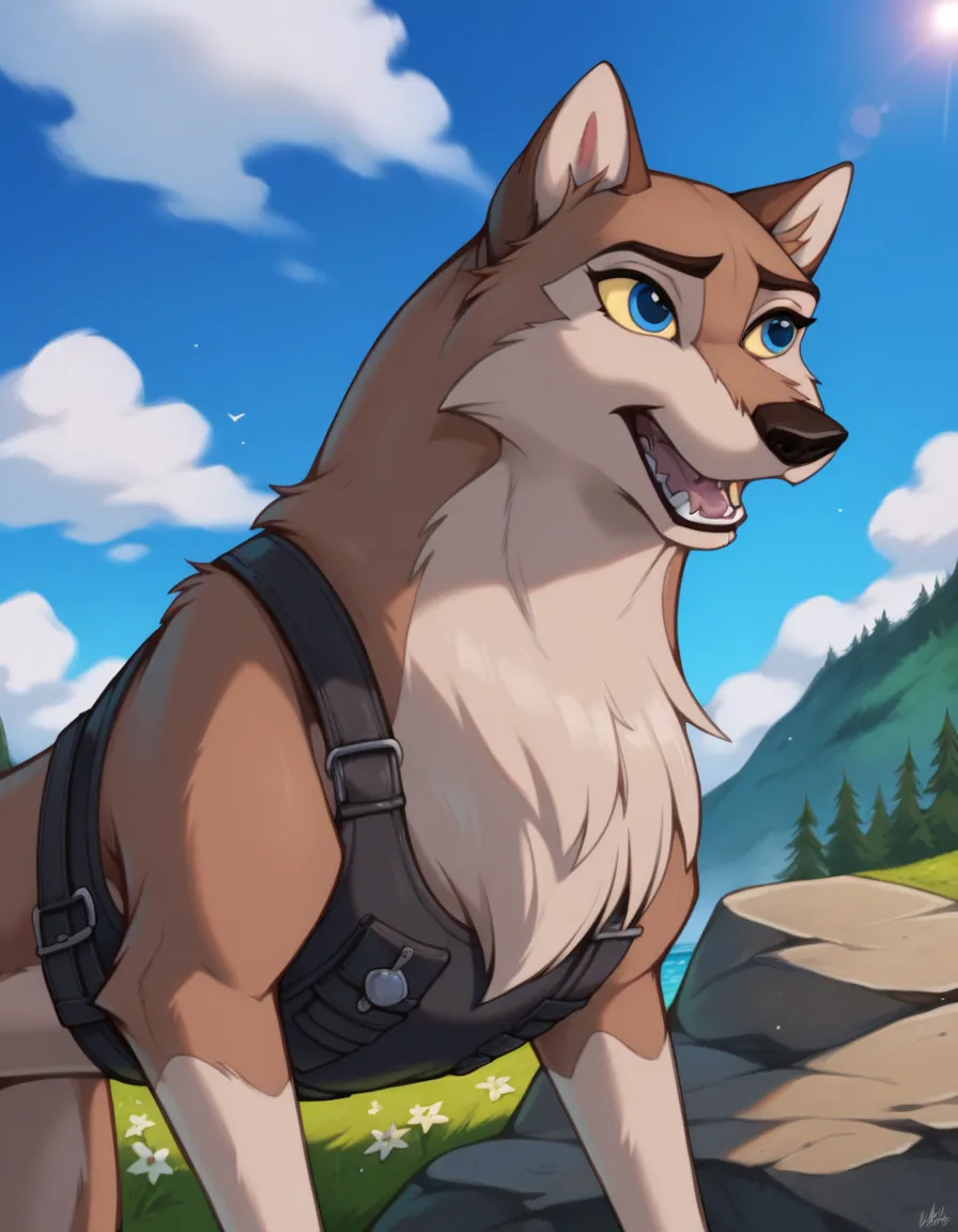 score_9, score_8_up, score_7_up, score_6_up,aleu, open mouth, blue eyes, outdoors, sky, day, blue sky, no humans, colored sclera...