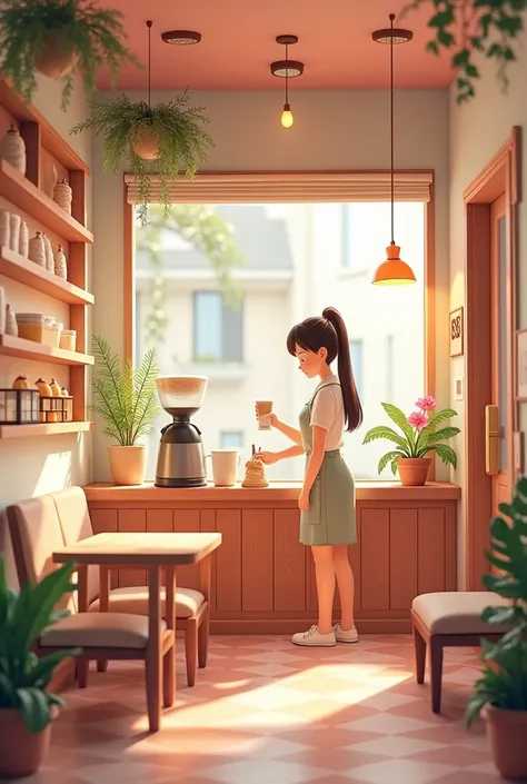 Mini Milk Tea Shop Design